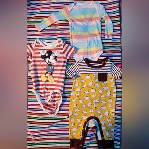 Cat& Jack/H&M/Gerber baby onesies